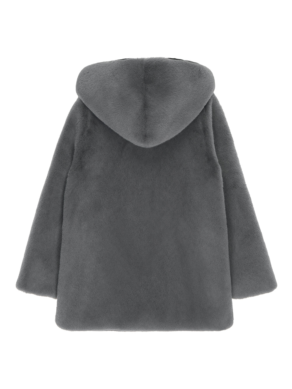 [REIKO] FAUX FUR BIEN HOODED JACKET