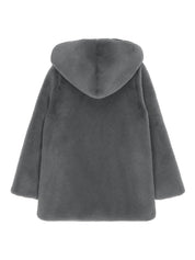 [REIKO] FAUX FUR BIEN HOODED JACKET