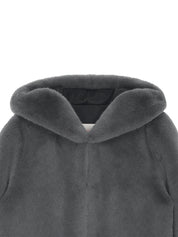 [REIKO] FAUX FUR BIEN HOODED JACKET
