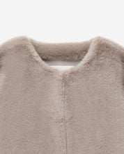 [SIGNATURE LINE] FAUX FUR BIEN SHORT JACKET