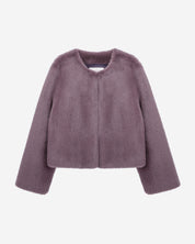 [SIGNATURE LINE] FAUX FUR BIEN SHORT JACKET