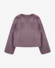[SIGNATURE LINE] FAUX FUR BIEN SHORT JACKET