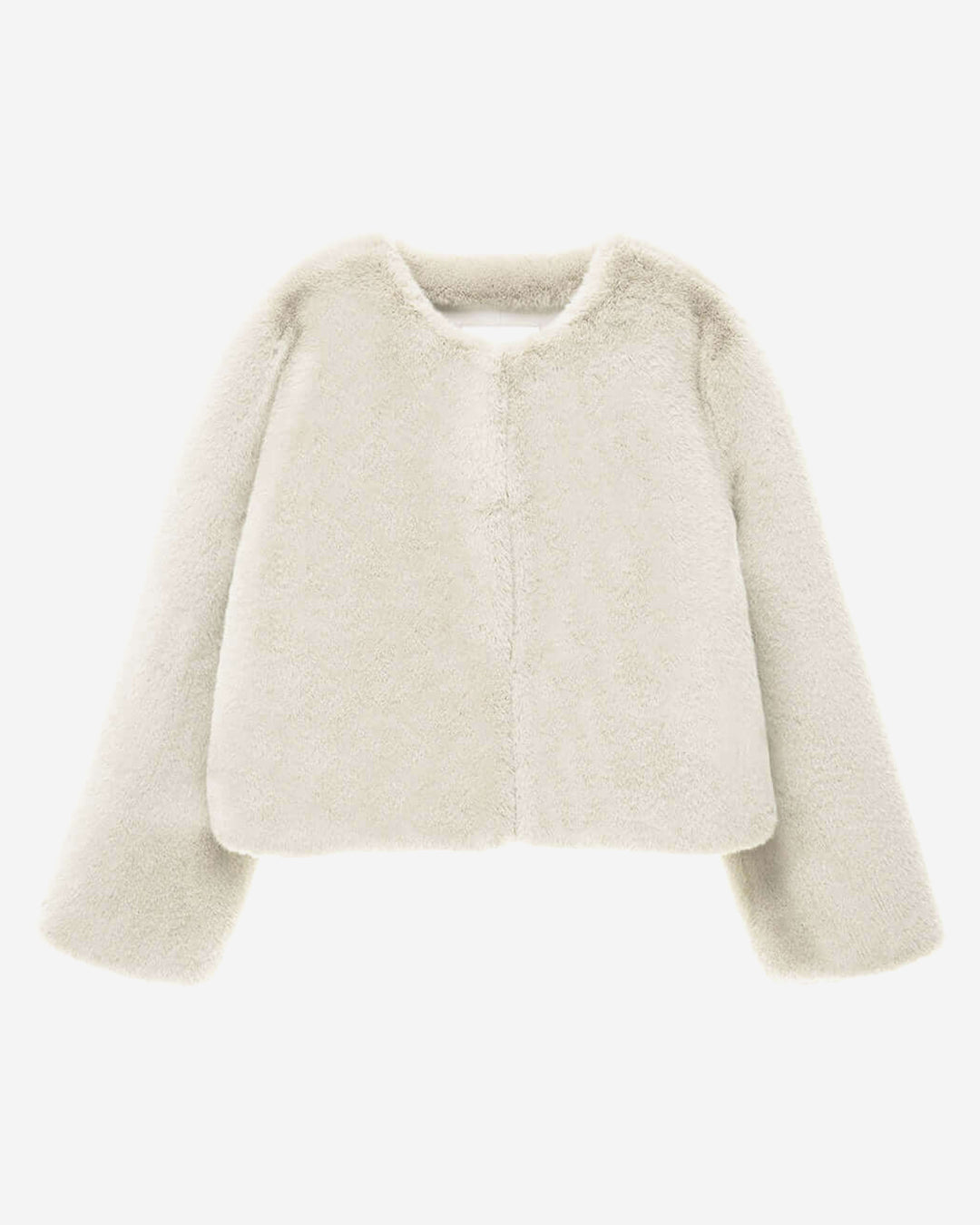 [SIGNATURE LINE] FAUX FUR BIEN SHORT JACKET