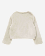 [SIGNATURE LINE] FAUX FUR BIEN SHORT JACKET