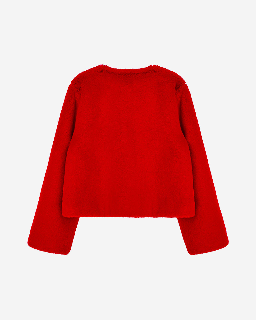 [SIGNATURE LINE] FAUX FUR BIEN SHORT JACKET