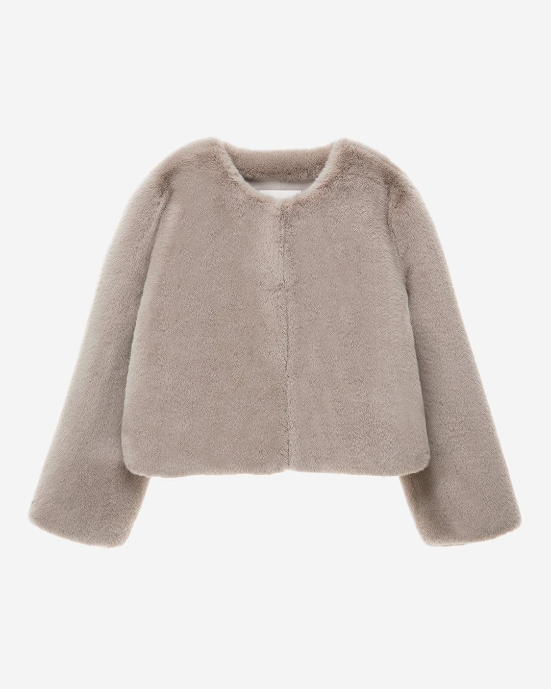 [SIGNATURE LINE] FAUX FUR BIEN SHORT JACKET