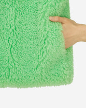 [FINAL SALE] FAUX FUR BIEN HOODED SHORT JACKET