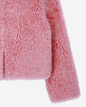 [FINAL SALE] FAUX FUR BIEN HOODED SHORT JACKET