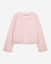FAUX FUR JUE SHORT JACKET