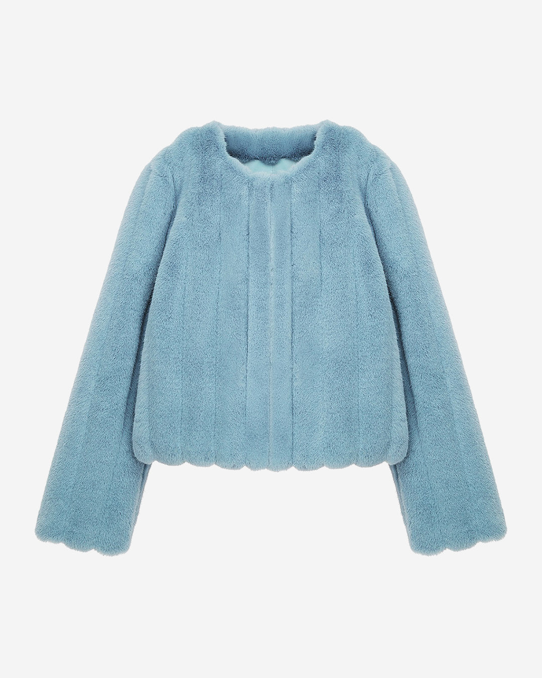 FAUX FUR JUE SHORT JACKET