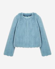 FAUX FUR JUE SHORT JACKET