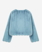FAUX FUR JUE SHORT JACKET
