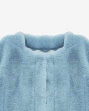 FAUX FUR JUE SHORT JACKET