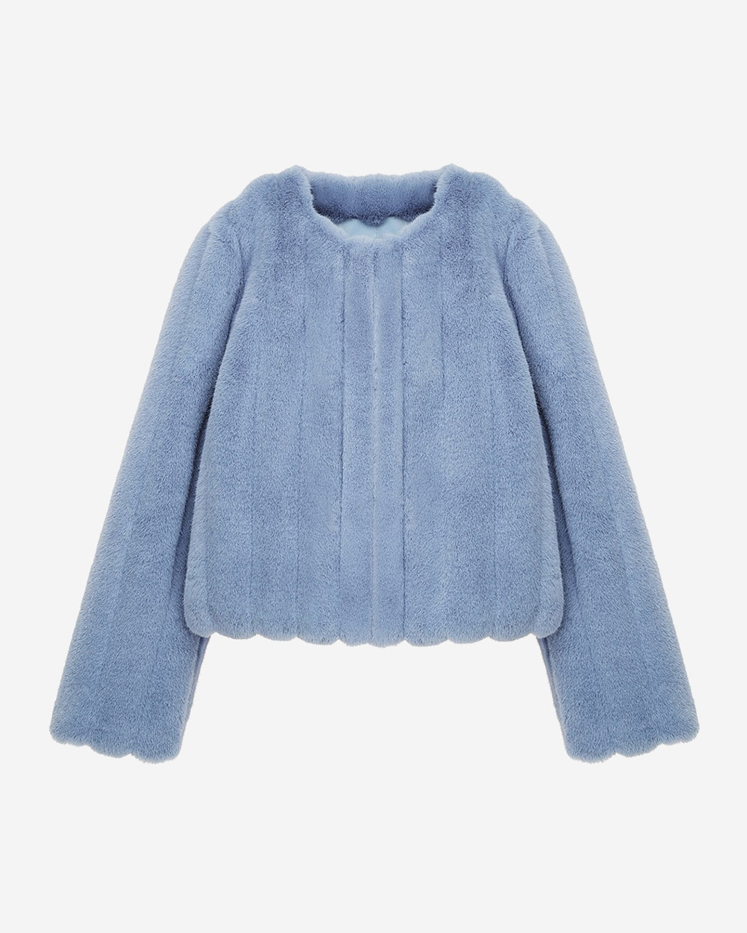 FAUX FUR JUE SHORT JACKET