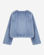 FAUX FUR JUE SHORT JACKET
