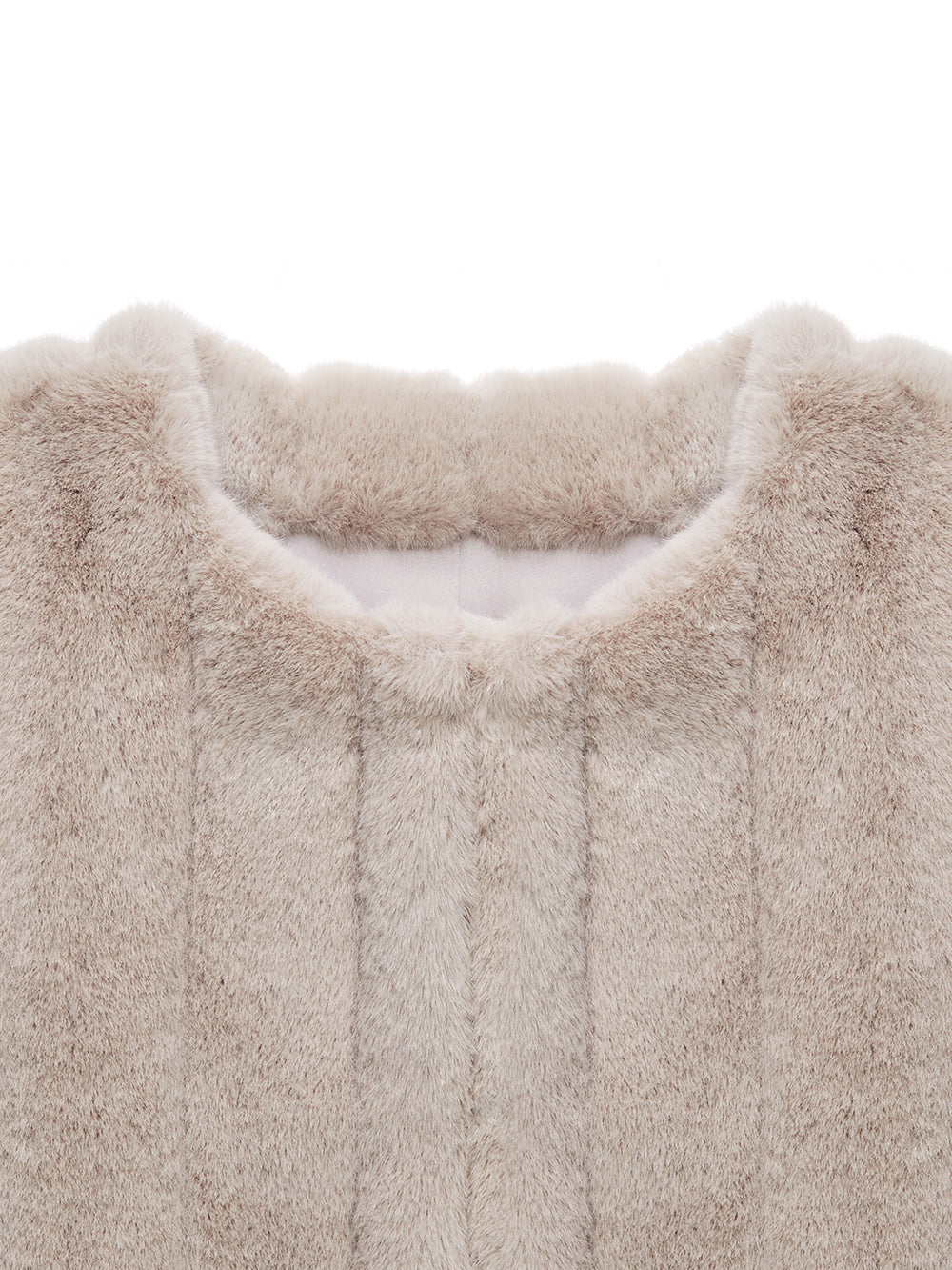 FAUX FUR JUE SHORT JACKET