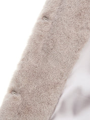 FAUX FUR JUE SHORT JACKET