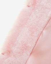 FAUX FUR HALF SLEEVED JACKET