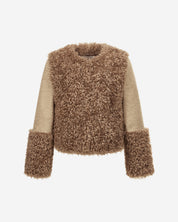 FAUX FUR FURRY JACKET