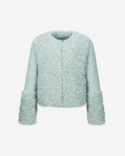 FAUX FUR FURRY JACKET
