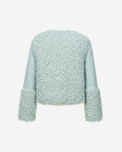 FAUX FUR FURRY JACKET