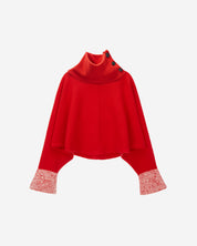 [FINAL SALE] KNIT POBI BUTTERFLY SLEEVE SWEAT
