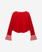 [FINAL SALE] KNIT POBI BUTTERFLY SLEEVE SWEAT