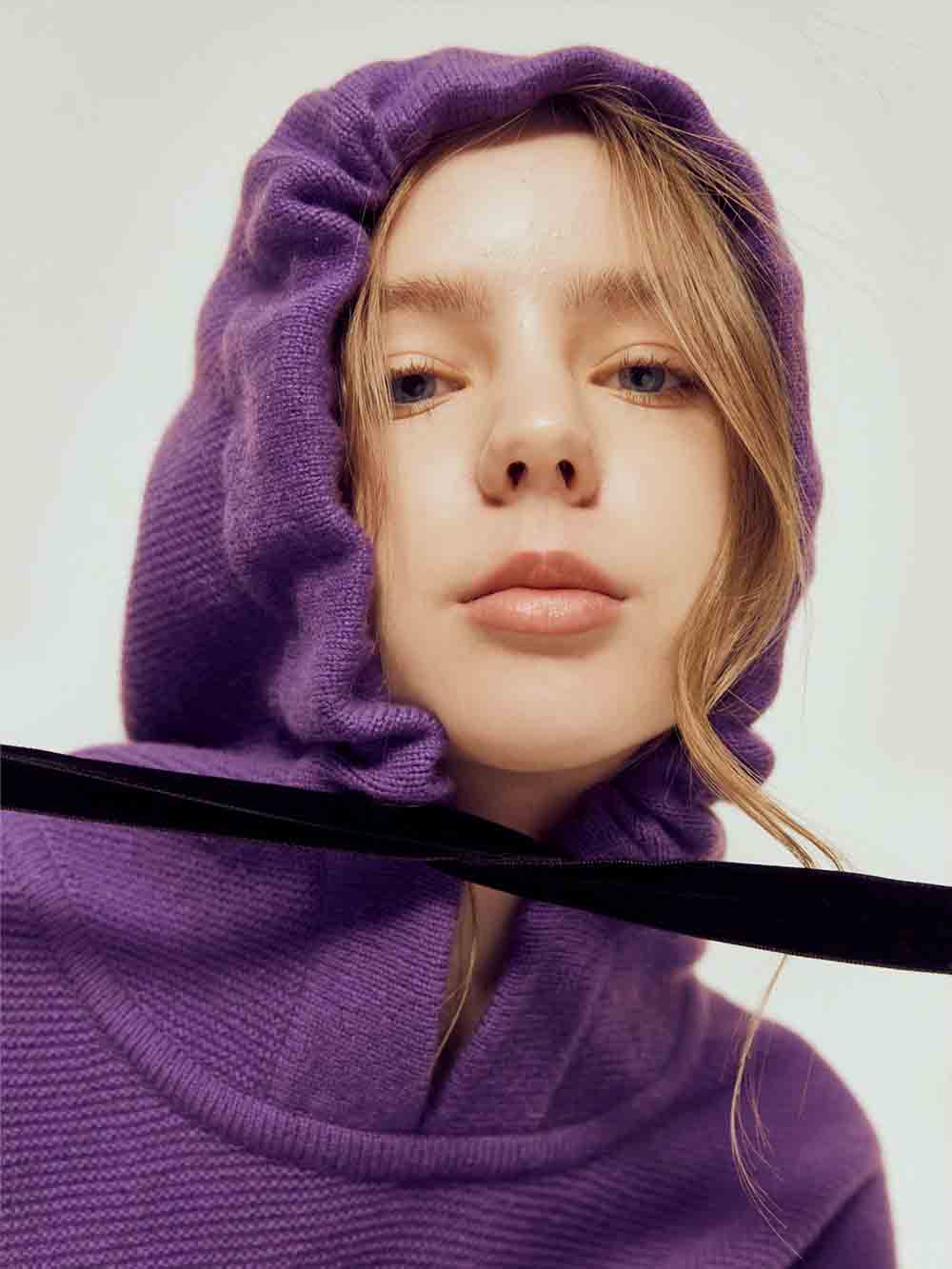 [REFURB] KNIT AKA HOODED DRESS