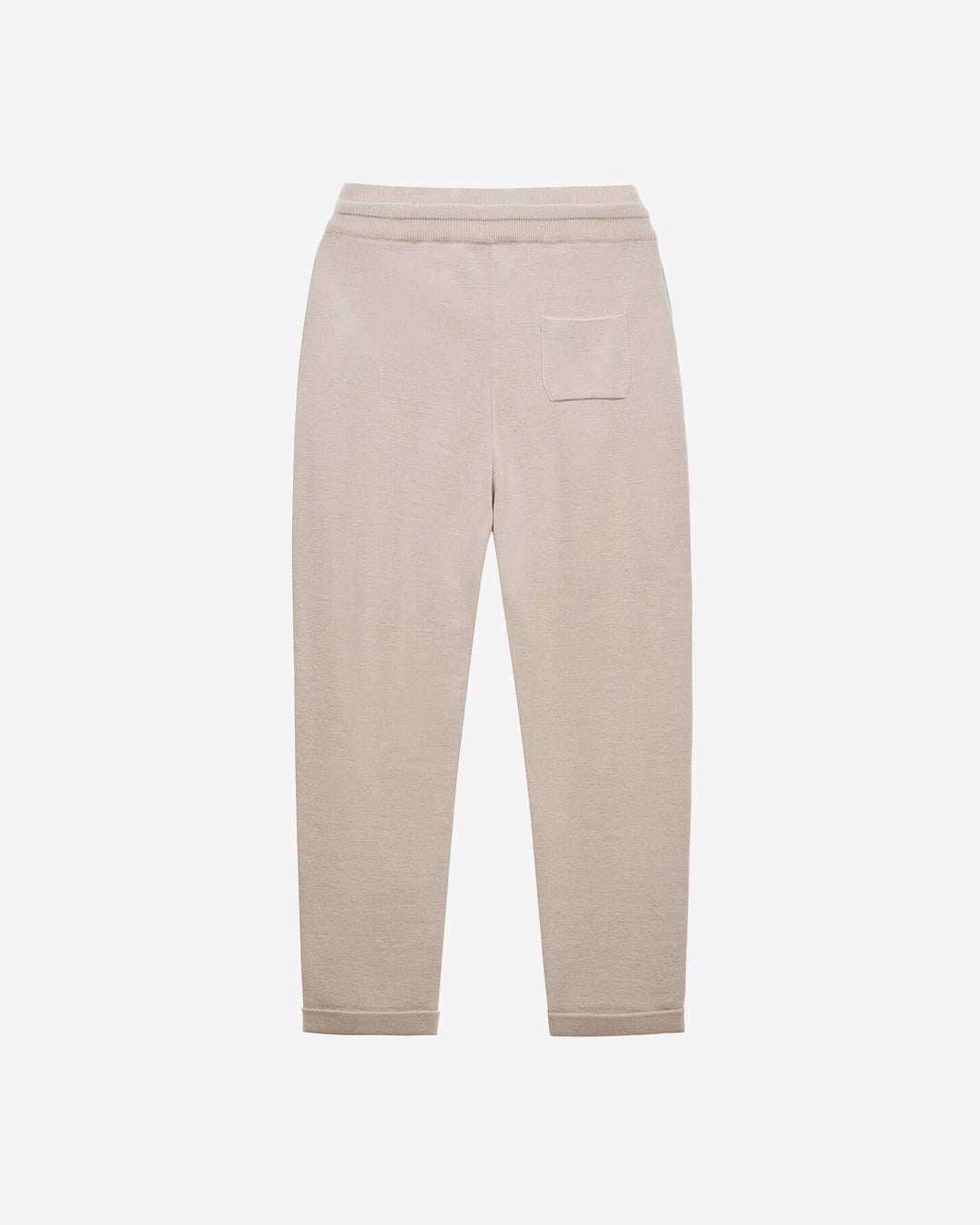 KNIT BEGE PANTS