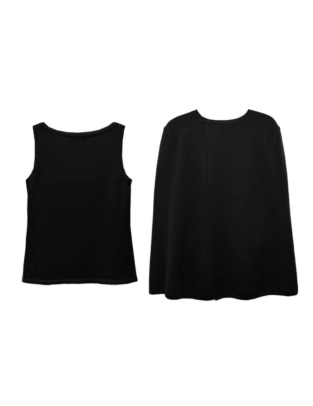 KNIT WILLOW CASHMERE CAPE & TOP SET