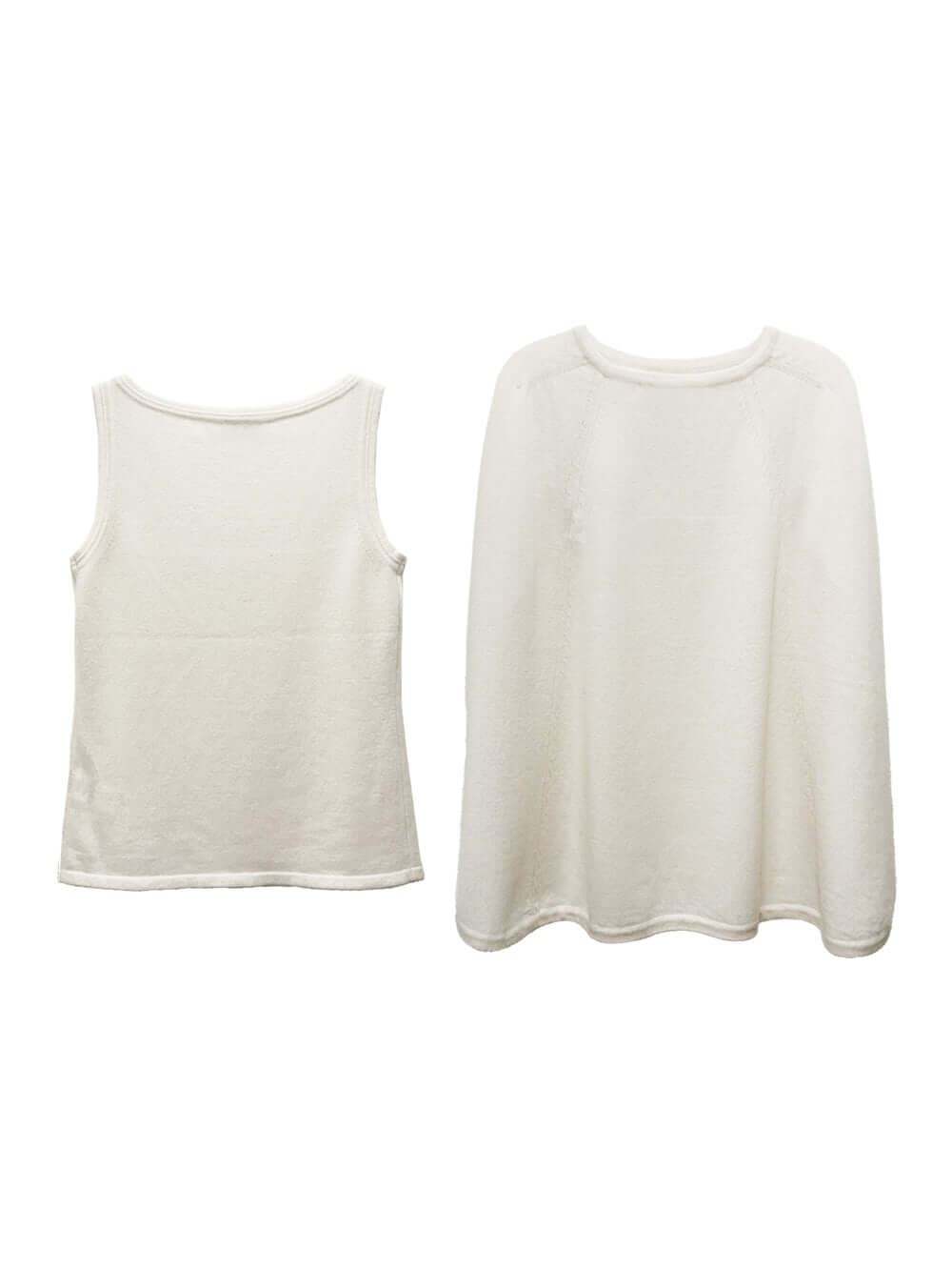 KNIT WILLOW CASHMERE CAPE & TOP SET