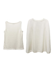 KNIT WILLOW CASHMERE CAPE & TOP SET