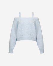 [FINAL SALE] KNIT VIVI RIBBON DETAIL TOP