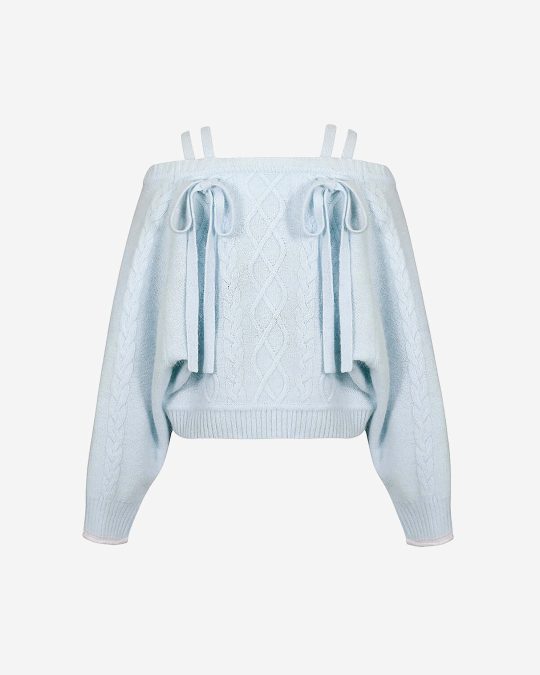 [FINAL SALE] KNIT VIVI RIBBON DETAIL TOP