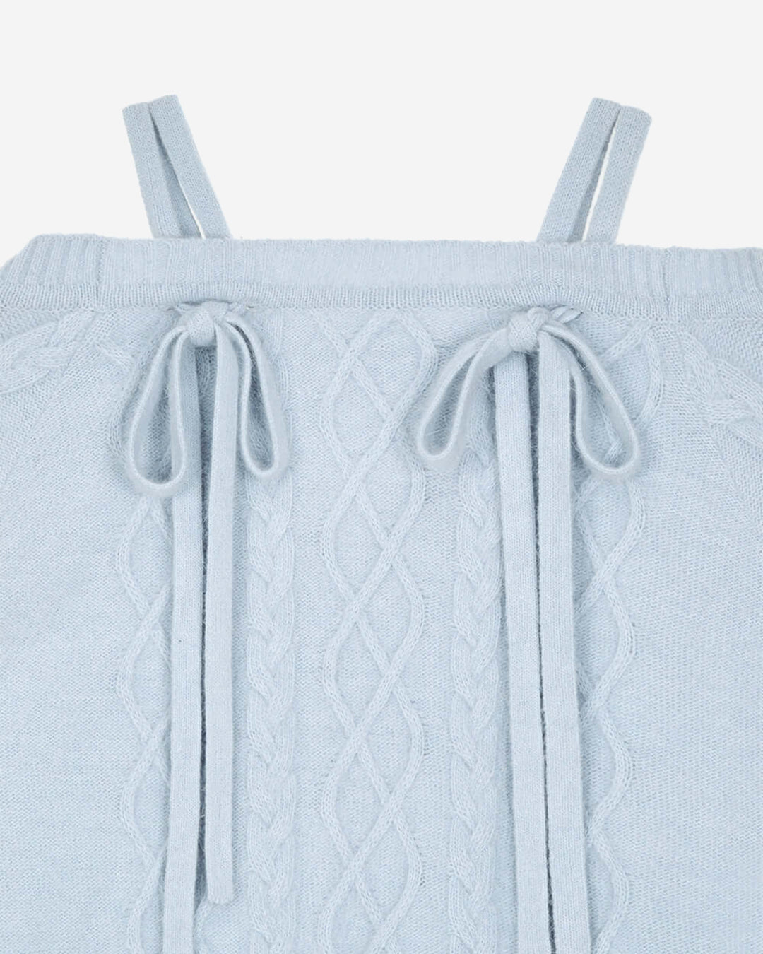 [FINAL SALE] KNIT VIVI RIBBON DETAIL TOP