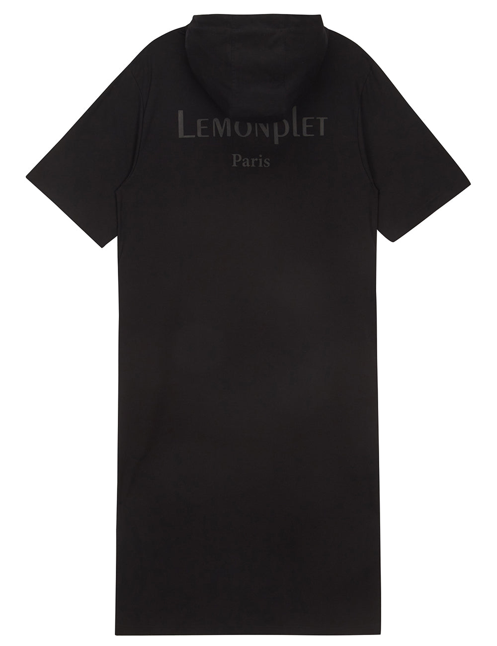 LINDI HOODED JERSEY DRESS