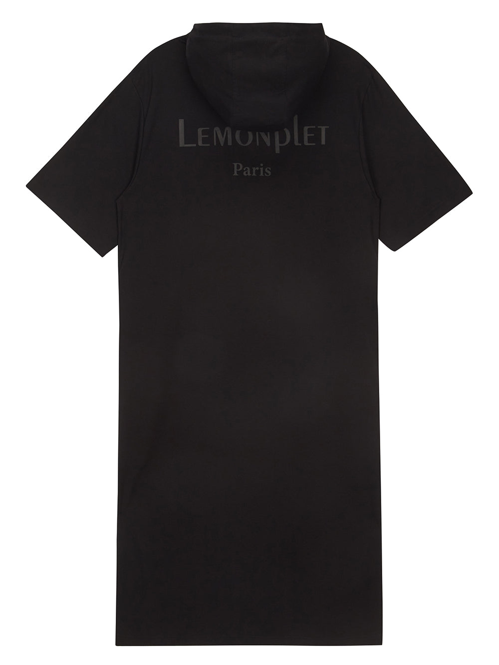 LINDI HOODED JERSEY DRESS