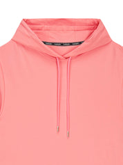 LINDI HOODED JERSEY DRESS