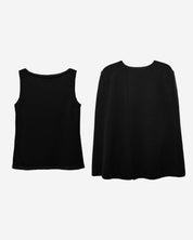 KNIT WILLOW CASHMERE CAPE & TOP SET