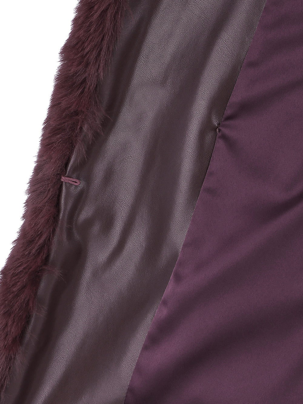 FAUX FUR CUPID HOODED VEST