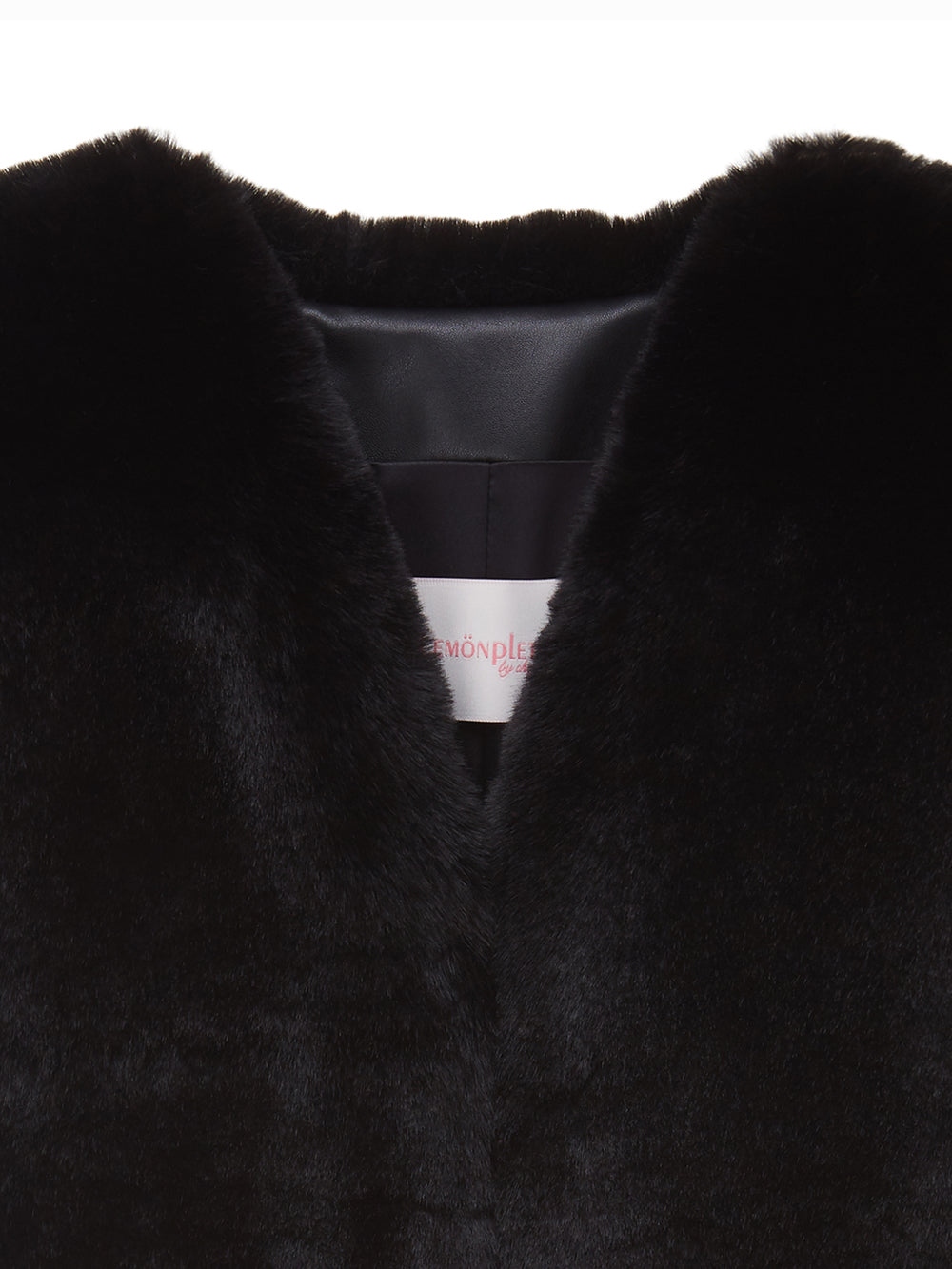 FAUX FUR MINI VEST