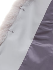 FAUX FUR MINI VEST