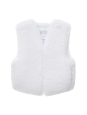 FAUX FUR MINI VEST