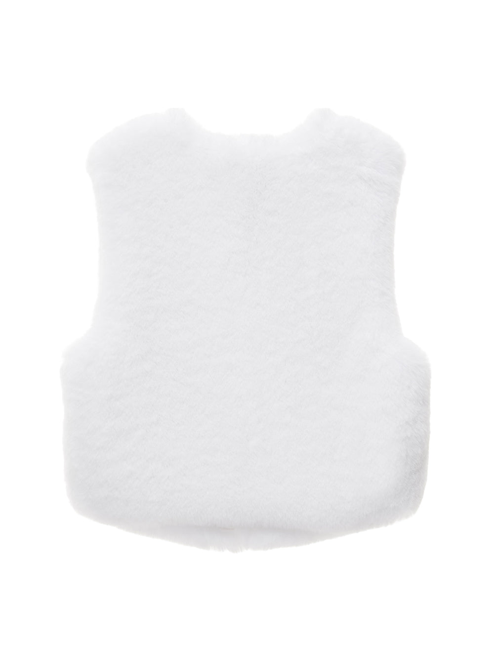 FAUX FUR MINI VEST