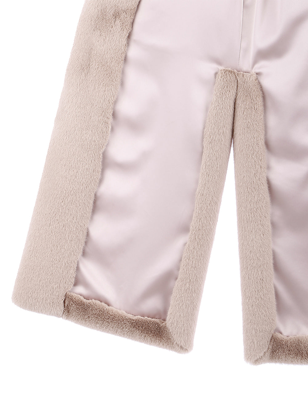 専用　レモンプレットFAUX FUR LAON HOODED MAXI VEST FAUX FUR LAON HOODED MAXI VEST – Lemönplet
