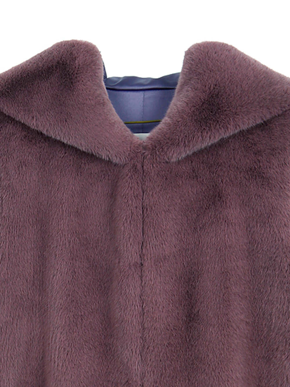 [REFURB] FAUX FUR LAON HOODED MAXI VEST