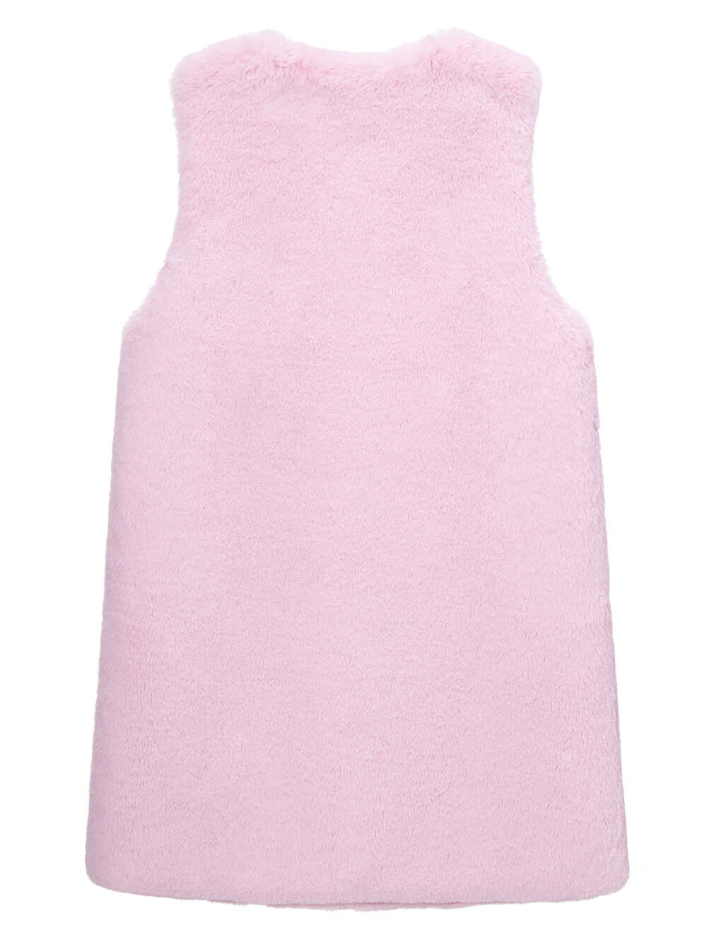 FAUX FUR KUN LONG VEST – Lemonplet JP store