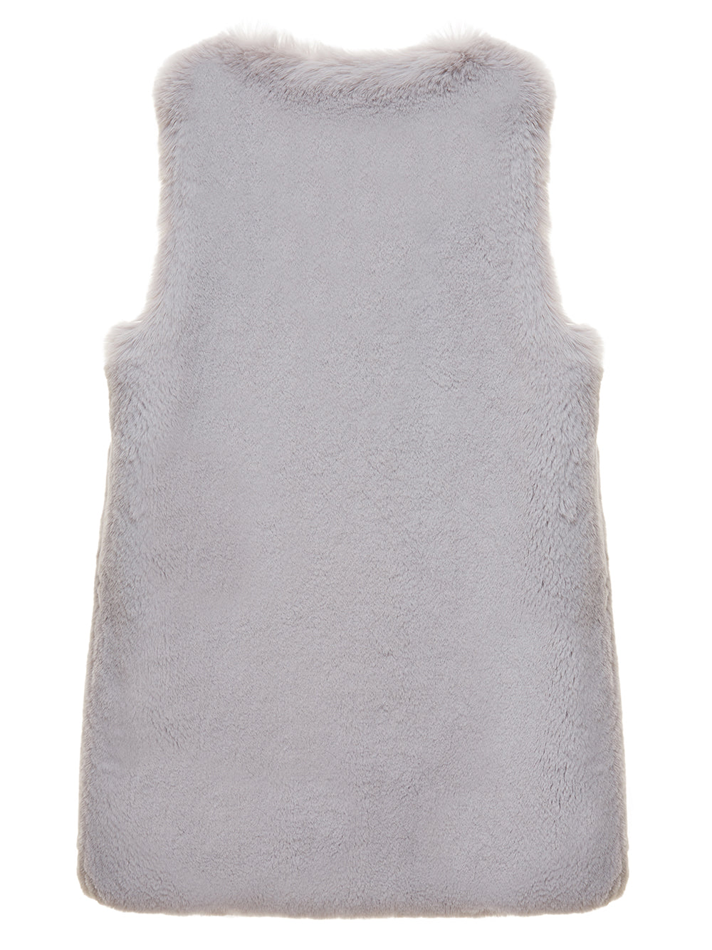 FAUX FUR KUN LONG VEST