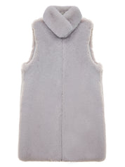FAUX FUR KUN LONG VEST