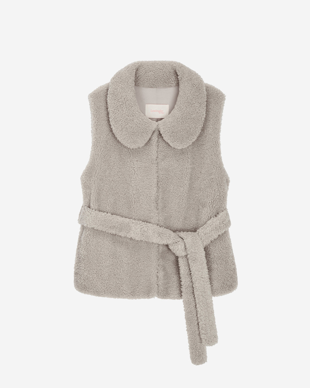 [SIGNATURE LINE] FAUX FUR PETER VEST